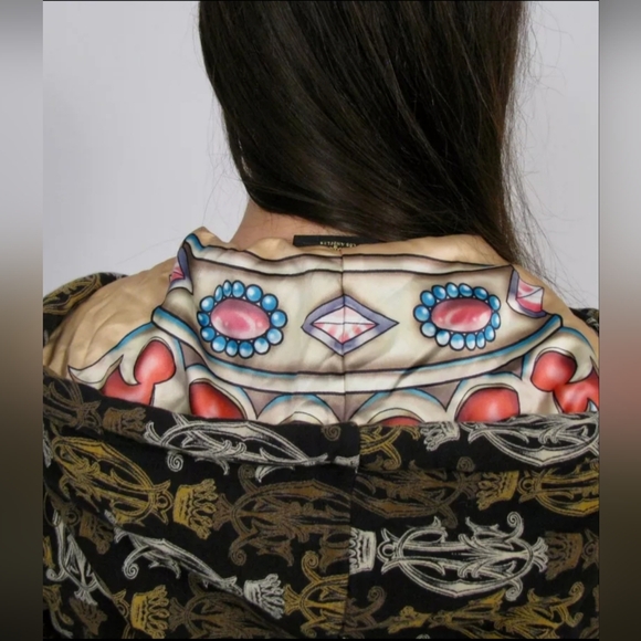 Christian Audiger Y2K Black & Gold Panther Monogram Hoodie - Picture 14 of 15